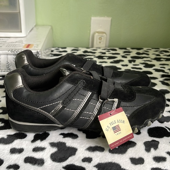 Us Polo Assn. Womens Hannah Fashion Sneakers Gray Low Top Shoes size 7 - Picture 4 of 5